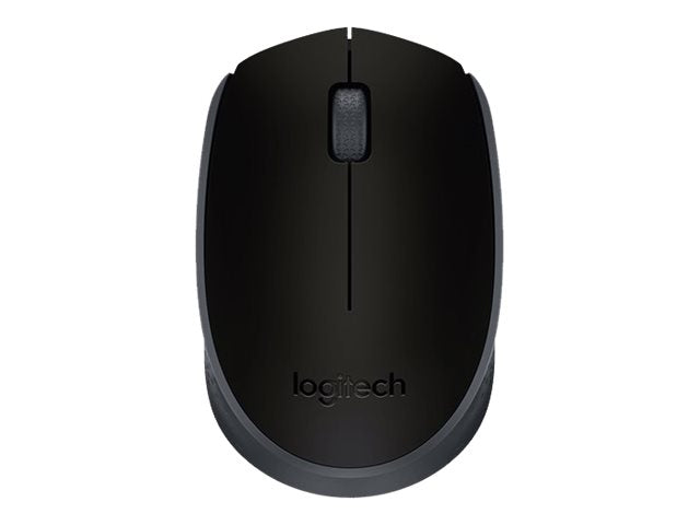 Logitech M171 - Maus - rechts- und linkshändig - kabellos - 2.4 GHz - kabelloser Empfänger (USB)