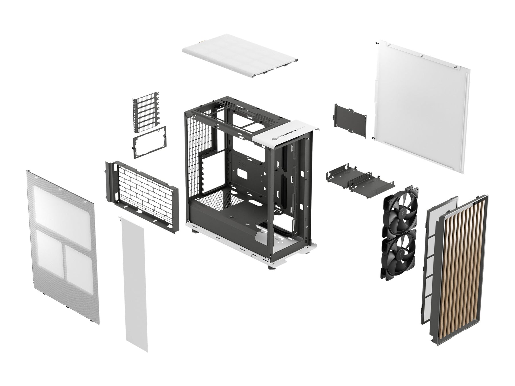 Fractal Design North - Mid tower - ATX - keine Spannungsversorgung (ATX)