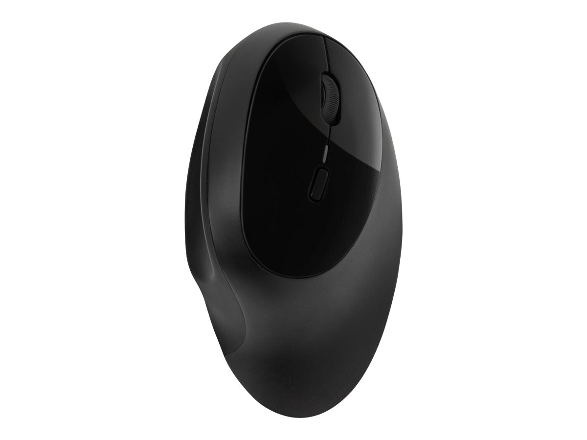 Kensington Pro Fit Ergo Wireless Mouse - Maus - ergonomisch - 5 Tasten - kabellos - 2.4 GHz, Bluetooth 4.0 LE - kabelloser Empfänger (USB)