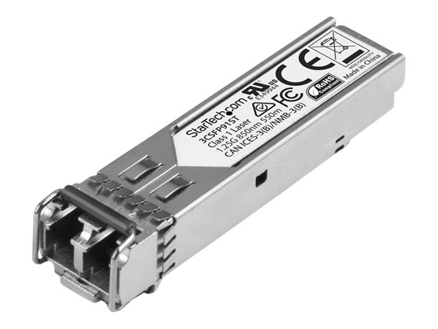 StarTech.com HP 3CSFP91 kompatibel SFP - Gigabit Fiber 1000Base-SX SFP Transceiver Module - MM LC - 550m - 850nm - SFP (Mini-GBIC)-