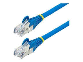 StarTech.com 1m CAT6a Ethernet Cable - Blue - Low Smoke Zero Halogen (LSZH)