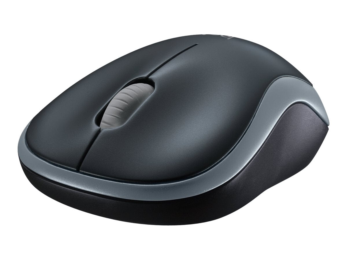 Logitech M185 - Maus - optisch - kabellos - 2.4 GHz - kabelloser Empfänger (USB)