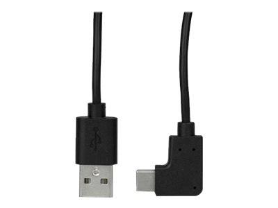 StarTech.com USB-A auf USB-C Kabel - rechts gewinkelt - St/St - 1m - USB 2.0 Kabel - USB Typ-C - USB A zu USB-C Kabel - USB-Kabel - USB (M)