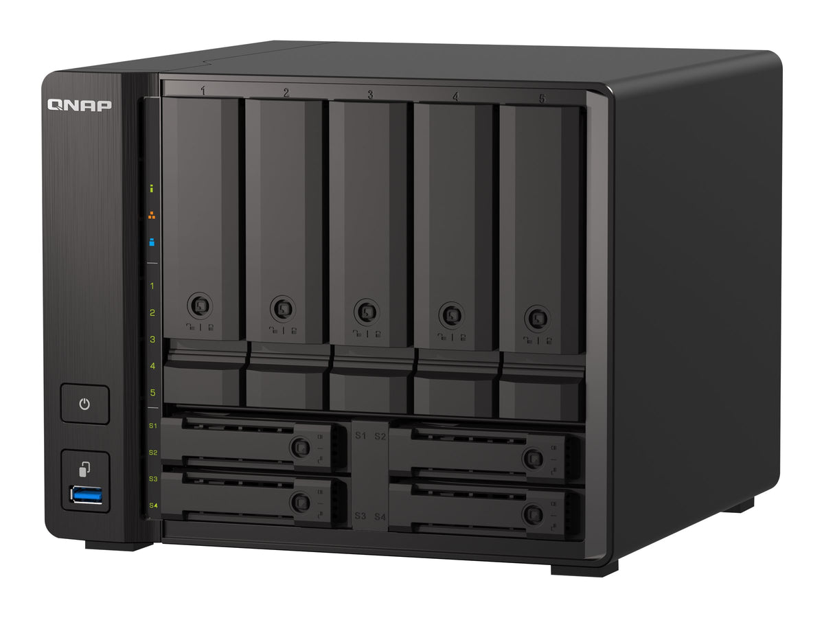 QNAP TS-H973AX-32G - NAS-Server - 9 Schächte