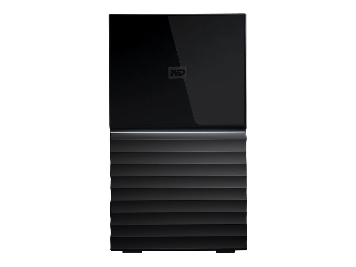 WD My Book Duo WDBFBE0240JBK - Festplatten-Array - 24 TB - 2 Schächte - HDD 12 TB x 2 - USB 3.1 Gen 1 (extern)