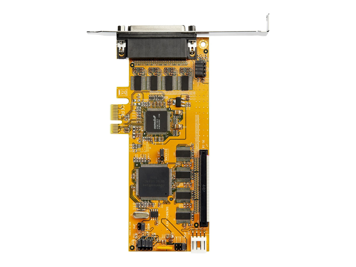 StarTech.com PEX8S1050LP PCI Express Schnittstellenkarte (8 Ports, RS232, PCIe, low profile, 16550 UART,  DB9 Serial Card)