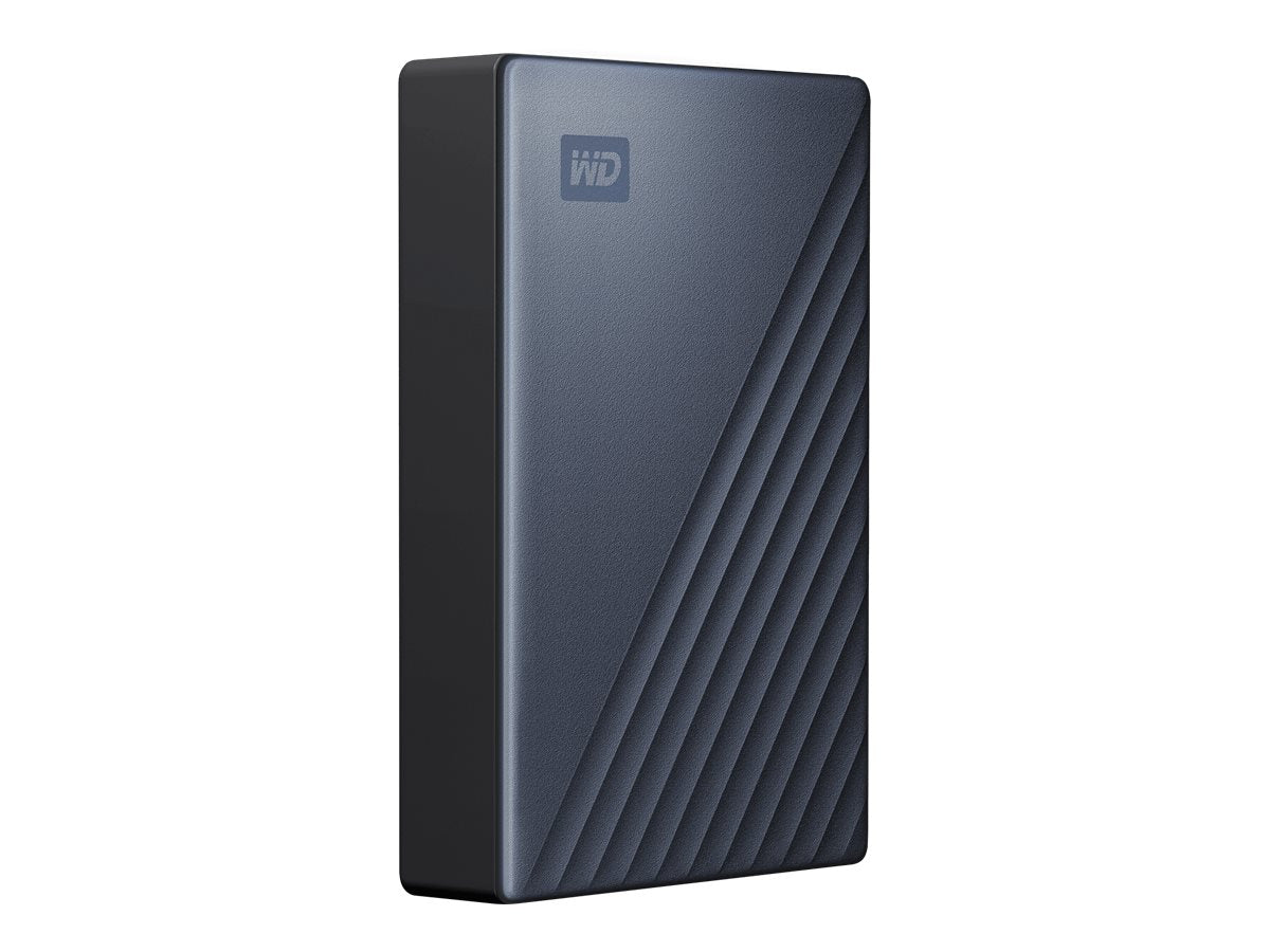 WD My Passport Ultra WDBFTM0040BBL - Festplatte - verschlüsselt - 4 TB - extern (tragbar)