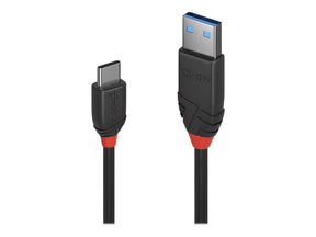 Lindy Black Line - USB-Kabel - USB-C (M) bis USB Typ A (M)