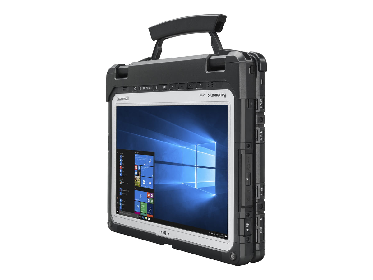 Panasonic Toughbook CF-33 - Robust - Tablet - Intel Core i5 10310U / 1.7 GHz - Win 11 Pro - UHD Graphics - 16 GB RAM - 512 GB SSD TCG Opal Encryption, NVMe - 30.5 cm (12")