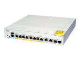 Cisco Catalyst 1000-8T-E-2G-L - Switch - managed - 8 x 10/100/1000 + 2 x Combo Gigabit SFP (Uplink)