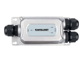 Intellinet 2-Port Outdoor Vandalproof Gigabit PoE++ Extender, Two 30 W Ports, Extends PoE up to 100 m (328 ft.)