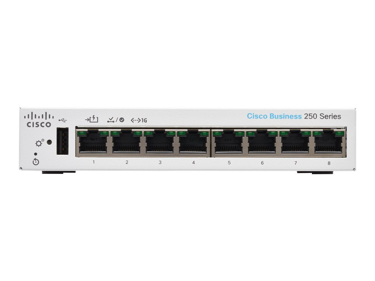 Cisco Business 250 Series CBS250-8T-D - Switch