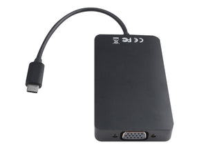 V7 V7UC-U3CRJ45HDVG-BLK - Dockingstation - USB-C