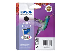 Epson T0801 - 7.4 ml - Schwarz - Original - Blisterverpackung