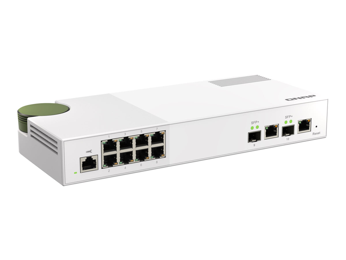 QNAP QSW-M2108-2C - Switch - managed - 2 x 10 Gigabit SFP+ + 8 x 2.5GBase-T