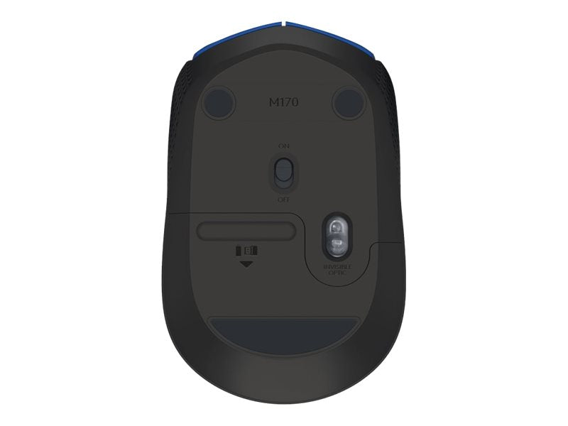 Logitech M171 - Maus - rechts- und linkshändig - kabellos - 2.4 GHz - kabelloser Empfänger (USB)