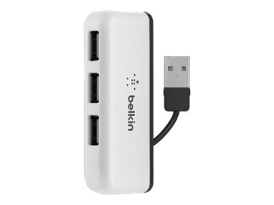 Belkin Travel - Hub - 4 x USB 2.0 - Desktop