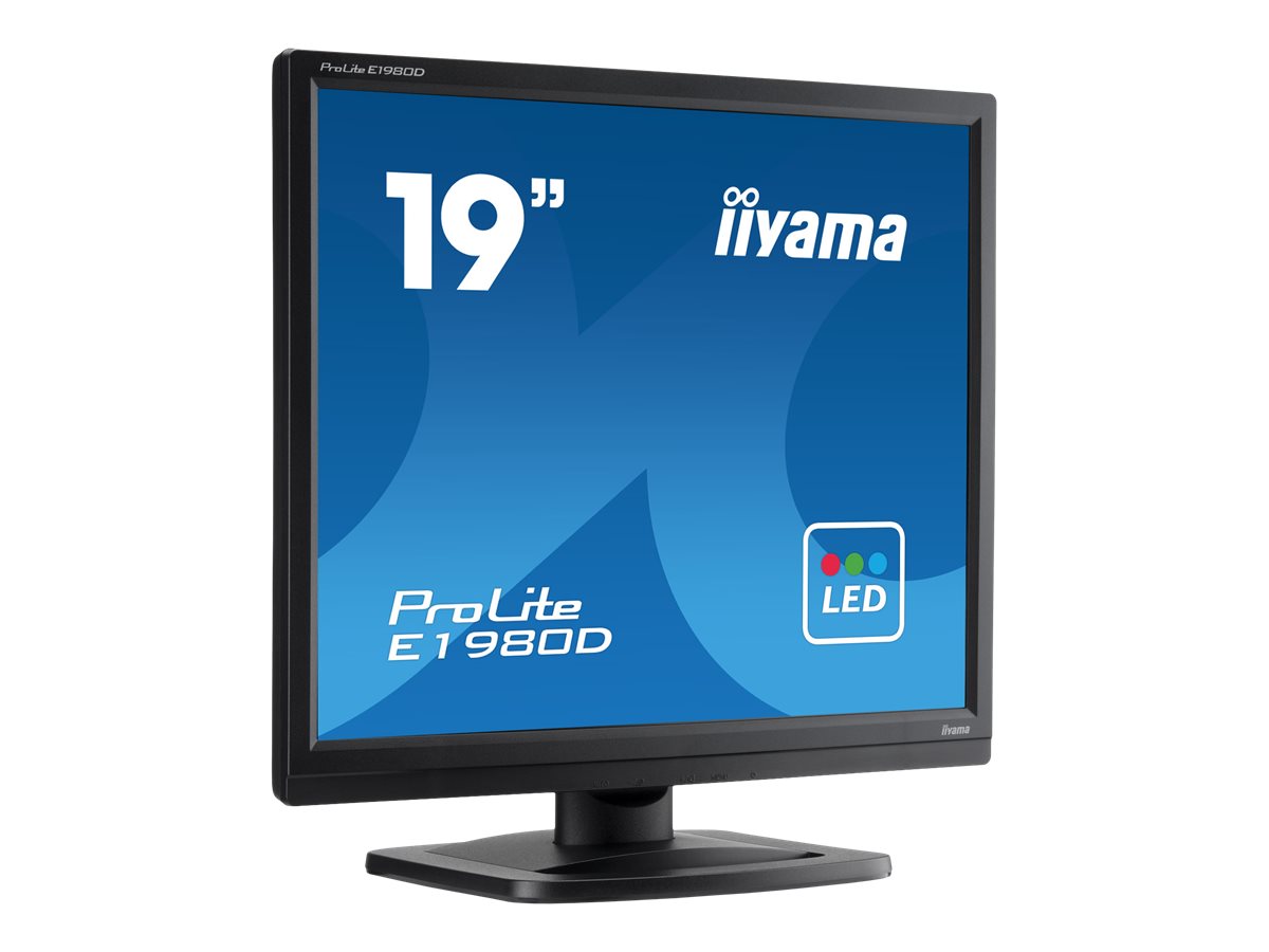 Iiyama ProLite E1980D-B1 - LED-Monitor - 48 cm (19")