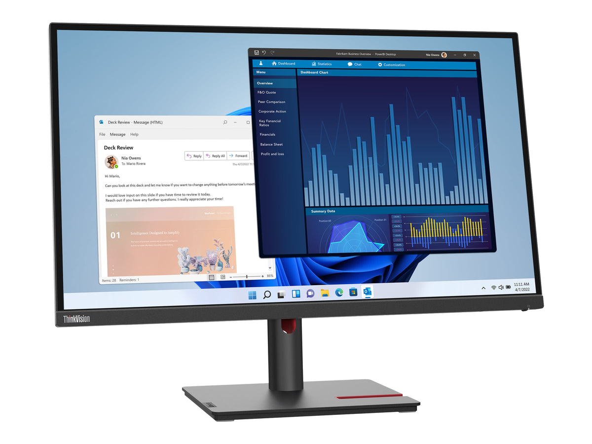 Lenovo ThinkVision T27p-30 - LED-Monitor - 68.6 cm (27")