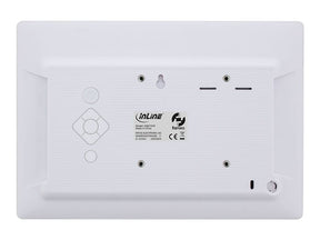 InLine digitaler WIFI-Bilderrahmen WiFRAME - 10,1" - 1280x800 IPS Touch - weiß