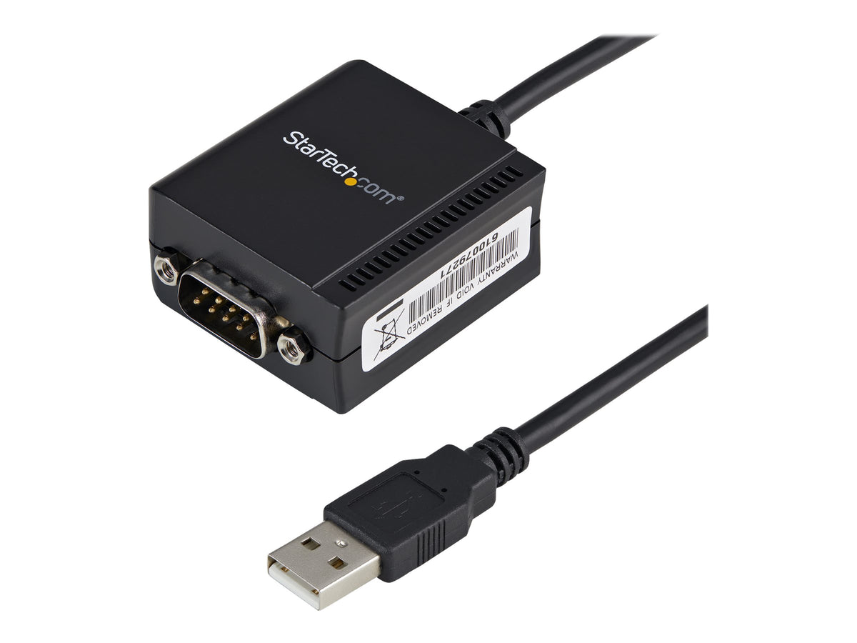 StarTech.com FTDI USB 2.0 auf Seriell Adapter - USB zu RS232 / DB9 Schnittstellen Konverter (COM)