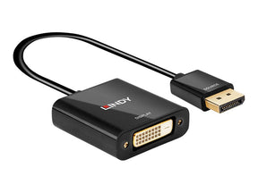 Lindy DisplayPort an DVI-D Adapter (aktiv, Eyefinity, Surround, Collage kompatibel)