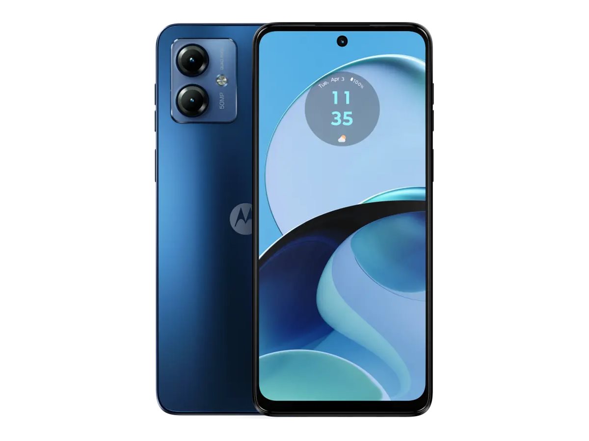 Motorola Mobility Motorola Moto G14 - 4G Smartphone - Dual-SIM - RAM 4 GB / Interner Speicher 128 GB - microSD slot - LCD-Anzeige - 6.5" - 2400 x 1080 Pixel (60 Hz)
