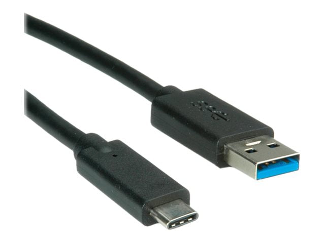 ROLINE USB-Kabel - USB Typ A (M) bis USB-C (M)