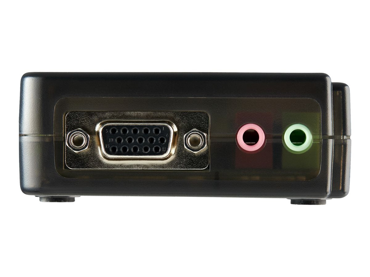 StarTech.com 4 Port VGA / USB KVM Switch inkl. Kabel und Audio