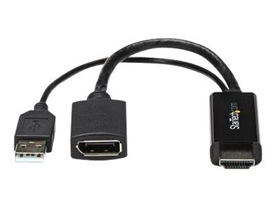 StarTech.com HDMI auf DisplayPort Adapter - HDMI auf DisplayPort Konverter mit USB Power