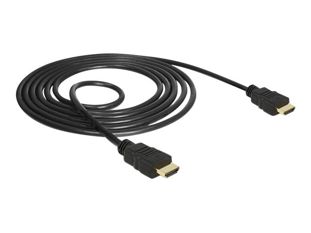 Delock HDMI mit Ethernetkabel - HDMI (M) bis HDMI (M)