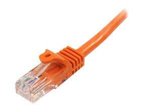 StarTech.com 3m Cat5e RJ45 UTP Netzwerkkabel Snagless - Cat 5e Patchkabel - Orange - Stecker / Stecker - Patch-Kabel - RJ-45 (M)