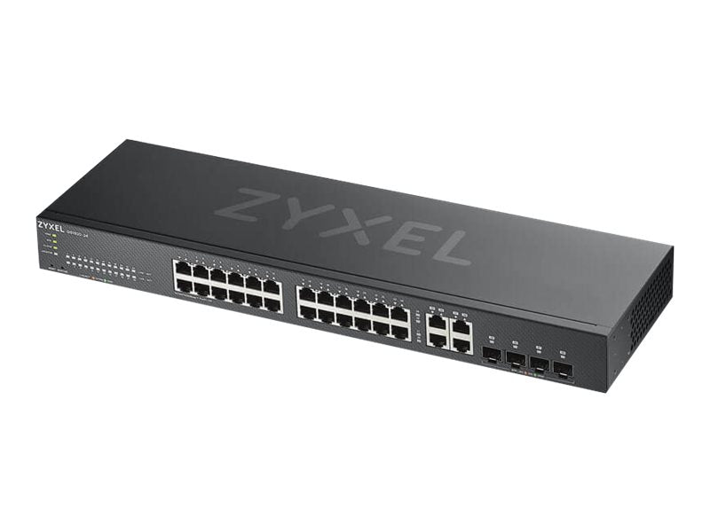 ZyXEL GS1920-24v2 - Switch - Smart - 24 x 10/100/1000 + 4 x Kombi-Gigabit-SFP