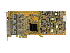 StarTech.com 4 Port Gigabit Power over Ethernet PCI Express Netzwerkkarte - PSE / PoE PCIe NIC - 4-fach (Quad)