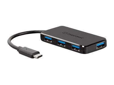 Transcend HUB2C - Hub - 4 x USB 3.1 Gen 1 - Desktop