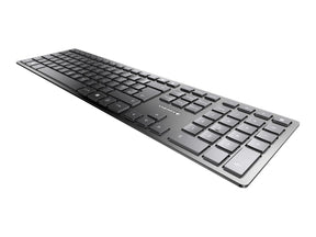 Cherry KW 9100 SLIM - Tastatur - kabellos - 2.4 GHz, Bluetooth 4.0