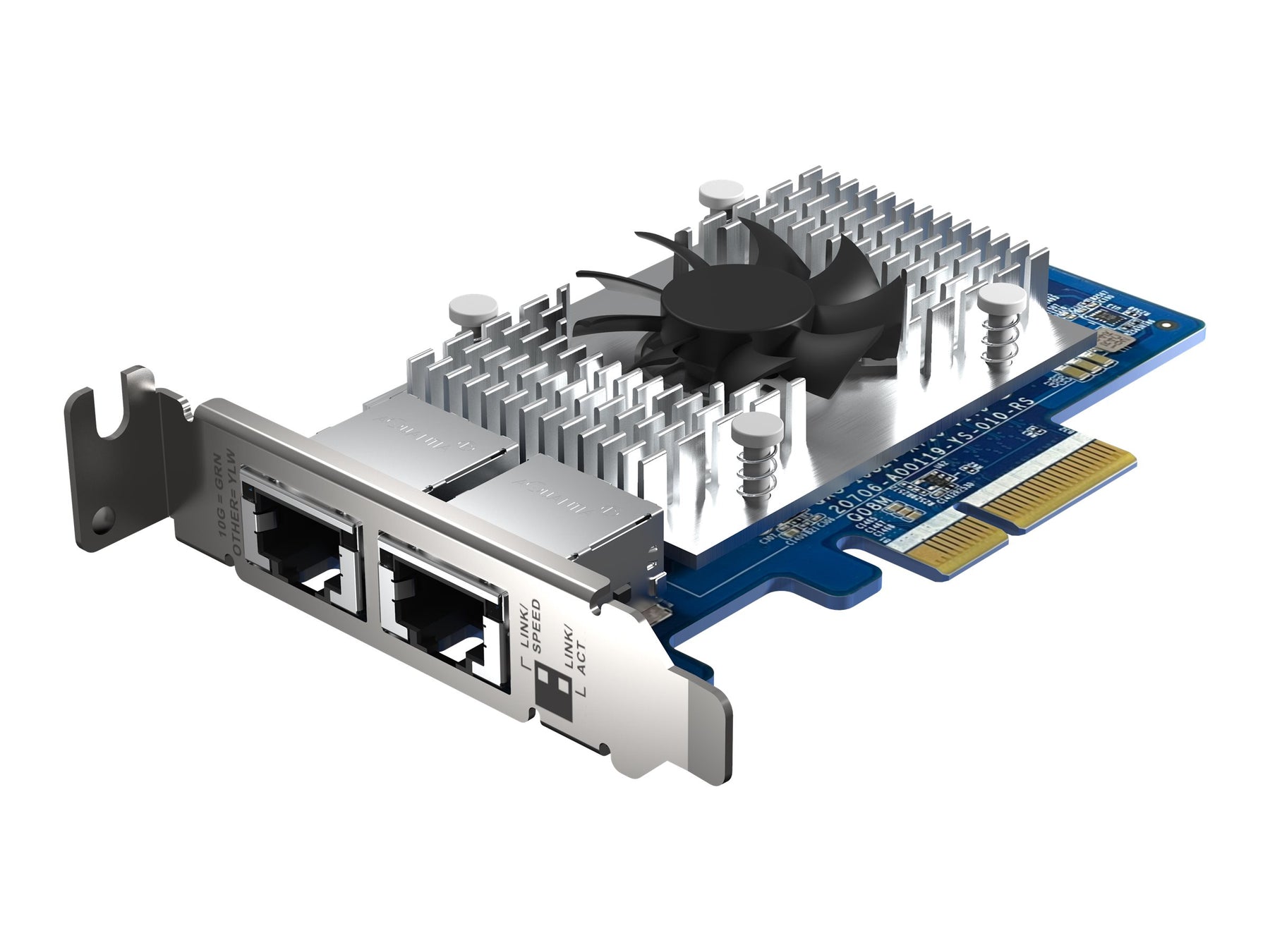 QNAP QXG-10G2T-X710 - Netzwerkadapter - PCIe 3.0 x4 Low-Profile