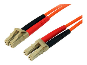 StarTech.com 30m Fiber Optic Cable - Multimode Duplex 50/125 - LSZH - LC/LC - OM2 - LC to LC Fiber Patch Cable (50FIBLCLC30)