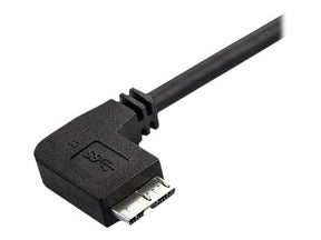 StarTech.com 50cm Slim Micro USB 3.0 Kabel linksgewinkelt - USB 3.1 Gen 1 (5 Gbit/s)