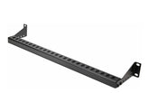 StarTech.com 1U Rack Mountable Cable Lacing Bar w/Adjustable Depth, Cable Support Guide For Organized 19" Racks/Cabinets, Horizontal Cable Guide For Patch Panels/Switches/PDUs - Rack Kabelmanagementführung (horizontal)