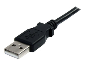 StarTech.com 10 ft Black USB 2.0 Extension Cable A to A - 10ft USB 2.0 Extension Cable - 10ft USB male female Cable (USBEXTAA10BK)