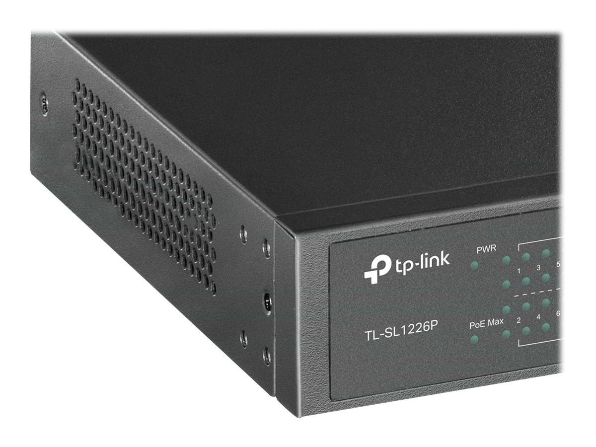 TP-LINK TL-SL1226P - Switch - unmanaged - 24 x 10/100 (PoE+)