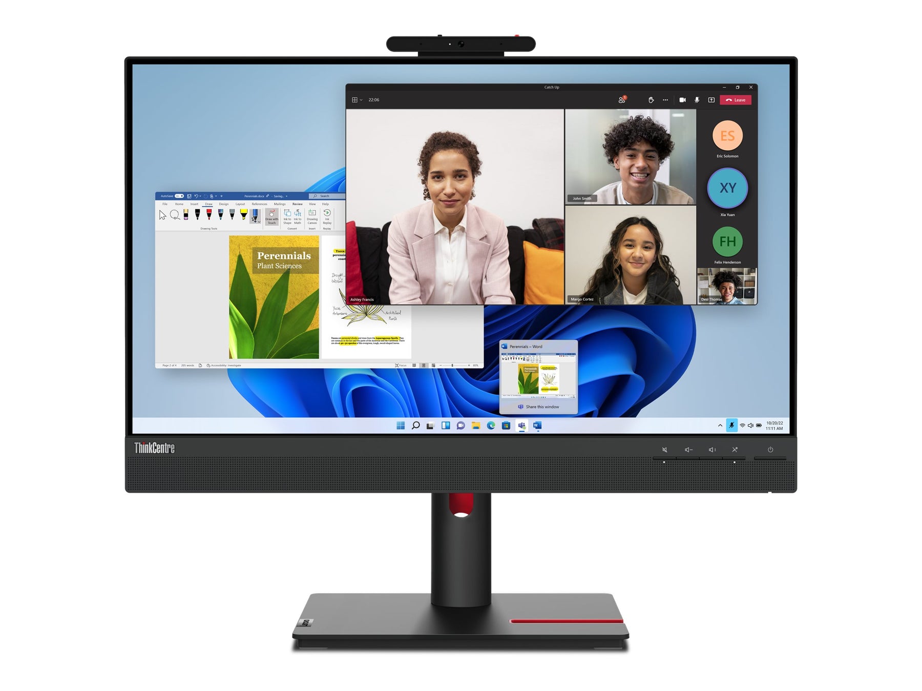 Lenovo ThinkCentre Tiny-in-One 24 Gen 5 - LED-Monitor - 61 cm (24")