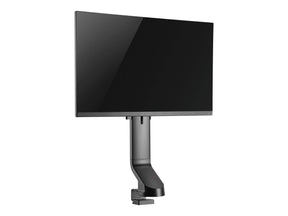 Tripp Single-Display Monitor Arm with Desk Clamp and Grommet - Height Adjustable, 17" to 32" Monitors - Befestigungskit - für Monitor - Stahl - Schwarz - Bildschirmgröße: 43.2-81.3 cm (17"-32")