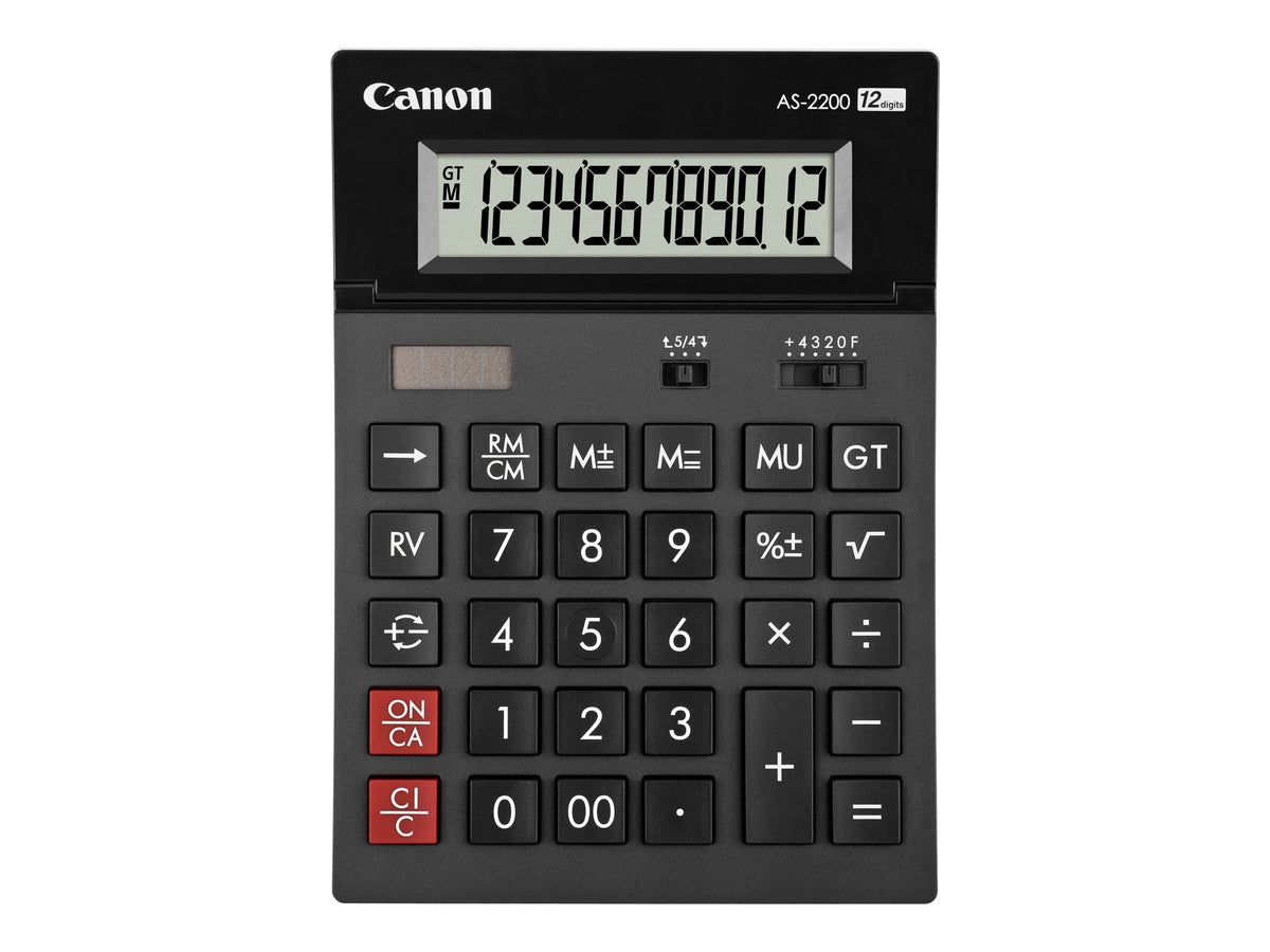 Canon AS-2200 - Desktop-Taschenrechner - 12 Stellen