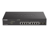 D-Link DGS 1100-10MPV2 - Switch - Smart - 8 x 10/100/1000 (PoE)