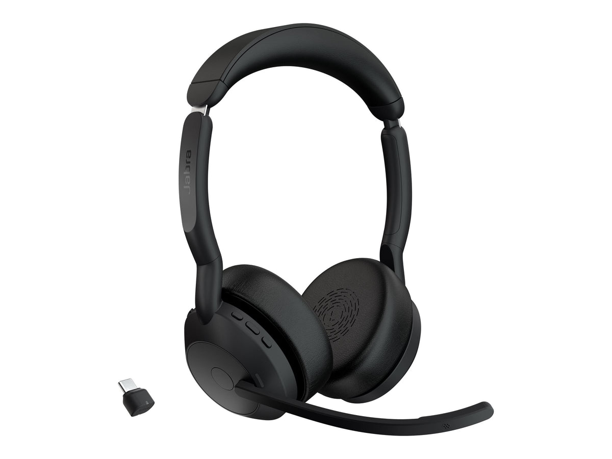 Jabra Evolve2 55 UC Stereo - Headset - On-Ear