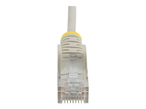 StarTech.com 2m Slim LSZH CAT6 Ethernet Cable, 10 Gigabit Snagless RJ45 100W PoE Patch Cord, CAT 6 10GbE UTP Network Cable w/Strain Relief, Grey, Fluke Tested/ETL, Low Smoke Zero Halogen - Category 6 - 28AWG (N6PAT200CMGRS)