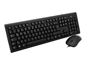 V7 CKU200DE - Tastatur-und-Maus-Set - PS/2, USB