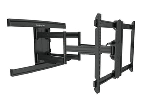 StarTech.com TV Wall Mount supports up to 100 inch VESA Displays, Low Profile Full Motion TV Wall Mount for Large Displays, Heavy Duty Adjustable Tilt/Swivel Articulating Arm Bracket - Cable Management (FPWARTS2)